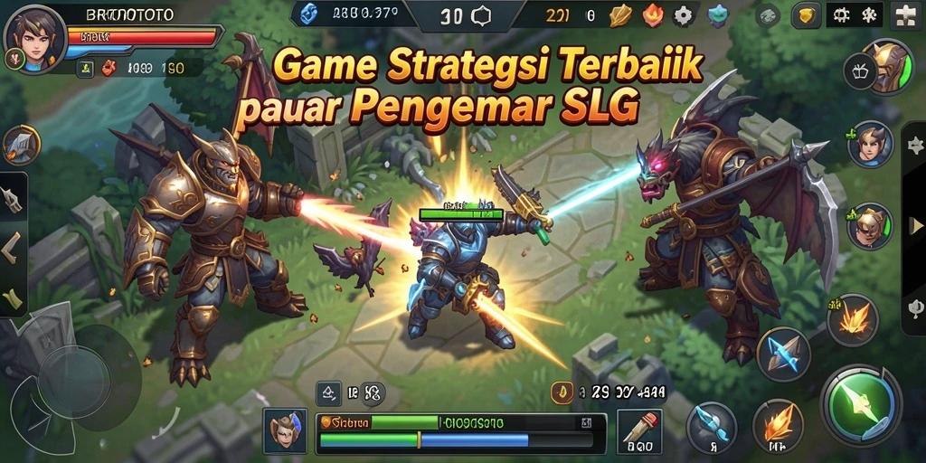 Screenshot menunjukkan gameplay menarik dari BRIOTOTO yang penuh strategi.