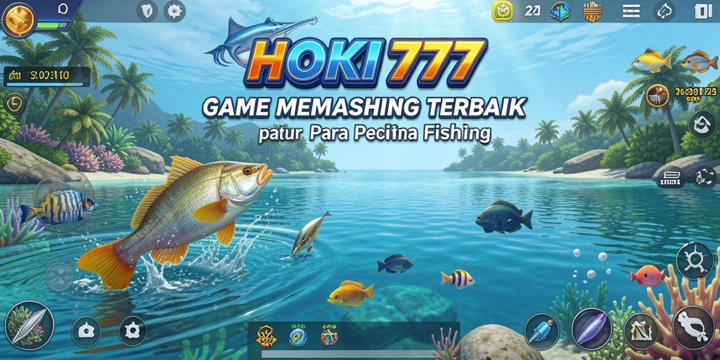 Tangkapan ikan besar dalam gameplay HOKI777 yang memukau.