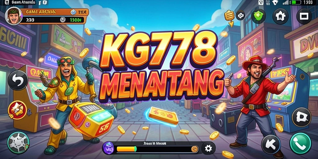 Tangkapan layar KG778 menunjukkan aksi seru dalam gameplay Arcade.