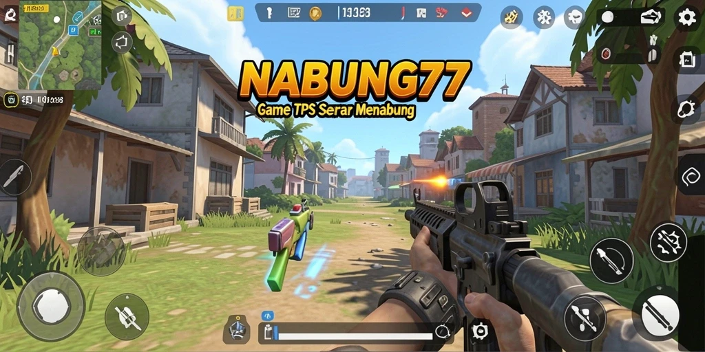 Tangkapan layar dari gameplay seru NABUNG77.