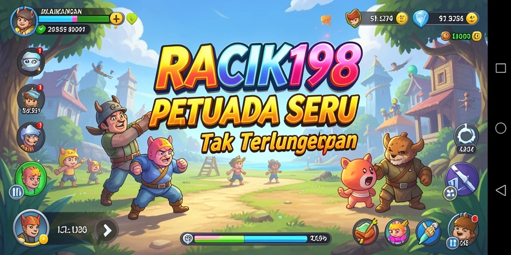 Screenshot menampilkan aksi seru dalam gameplay Arcade.