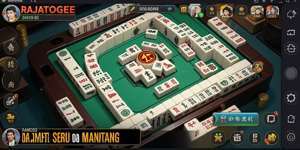 Tampilan gameplay menarik dari RAJATOGEL yang penuh warna.