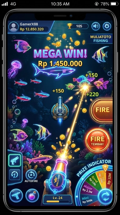 Pengguna menikmati berbagai fitur menarik di muliatoto.